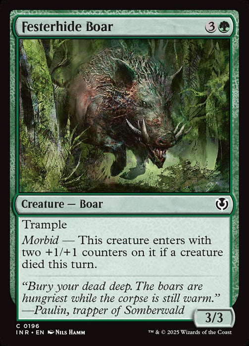 Festerhide Boar (Foil)