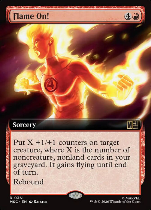 Flame On! - Extended Art