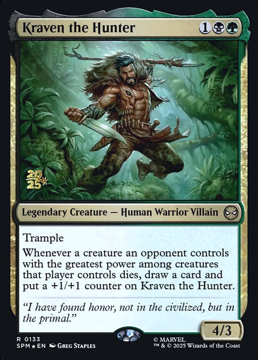 Kraven the Hunter - Legendary (Foil)