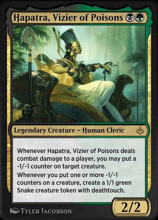 Hapatra, Vizier of Poisons - Legendary
