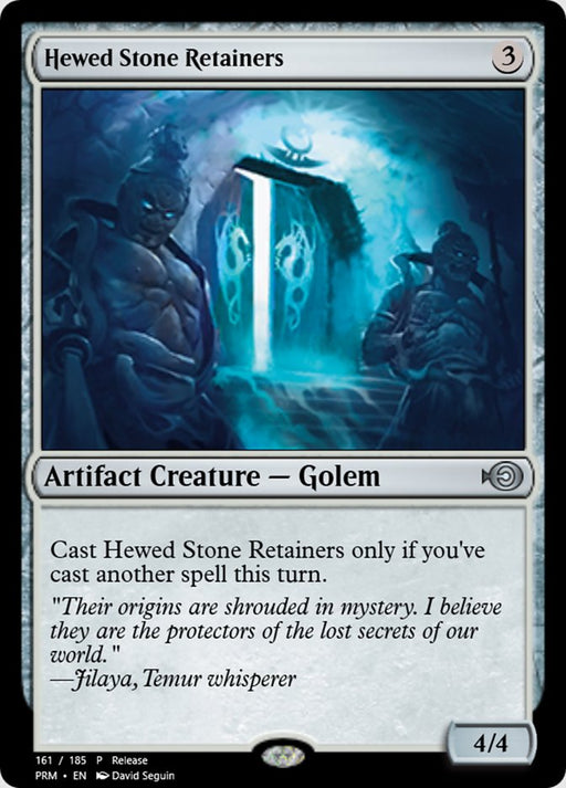 Hewed Stone Retainers (Foil)