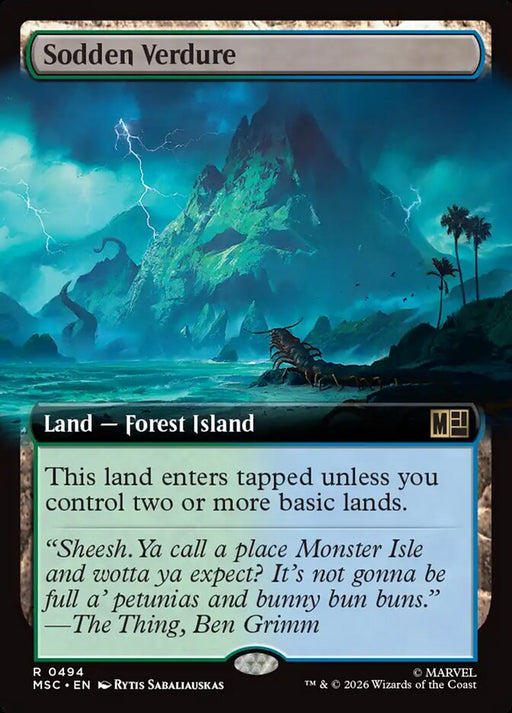 Sodden Verdure - Extended Art