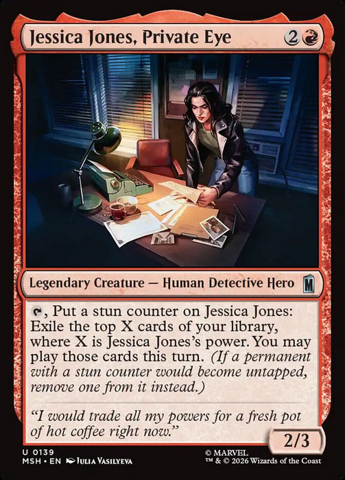 Jessica Jones, Private Eye - Legendary