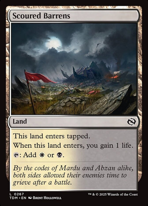 Scoured Barrens (Foil)