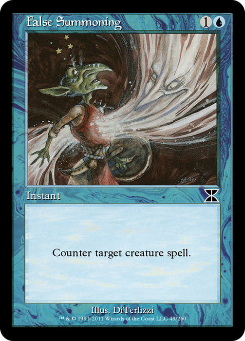 False Summoning - Retro Frame (Foil)