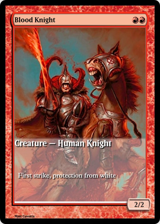 Blood Knight - Full Art (Foil)