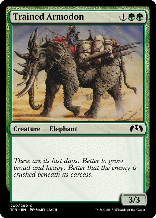 Trained Armodon (Foil)