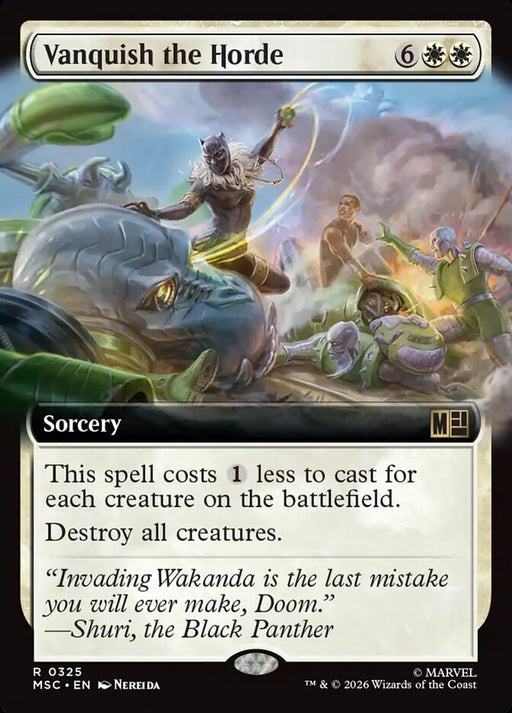 Vanquish the Horde - Extended Art