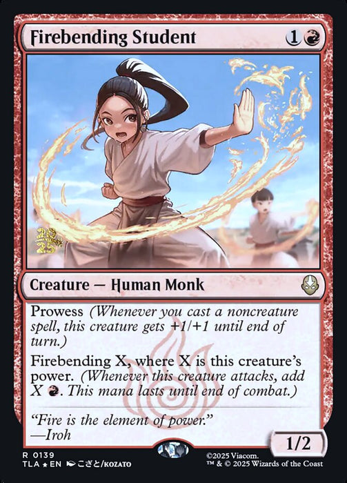 Firebending Student (Foil)