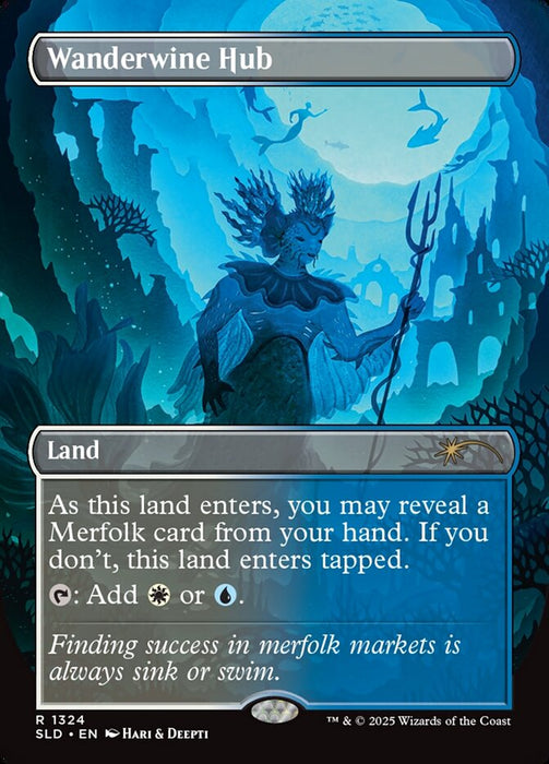 Wanderwine Hub - Borderless - Full Art (Foil)