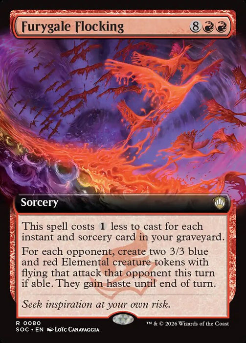 Furygale Flocking - Extended Art