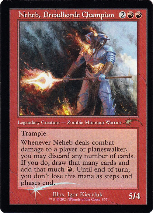 Neheb, Dreadhorde Champion - Retro Frame (Foil)
