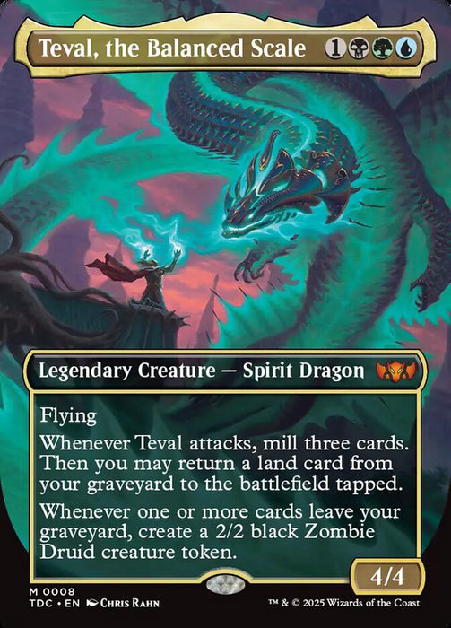 Teval, the Balanced Scale - Borderless - Full Art - Legendary - Inverted
