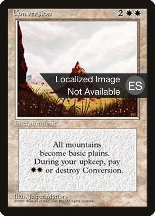 Conversión - Conversion