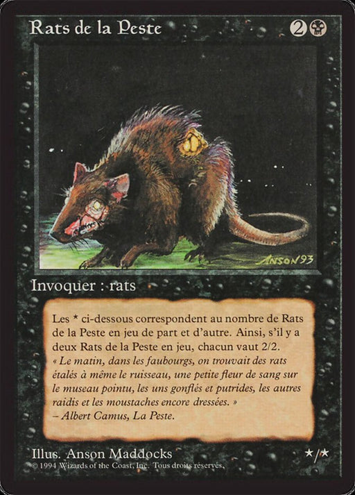 Rats de la peste - Plague Rats