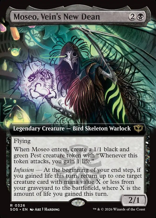 Moseo, Vein's New Dean - Extended Art - Legendary (Foil)