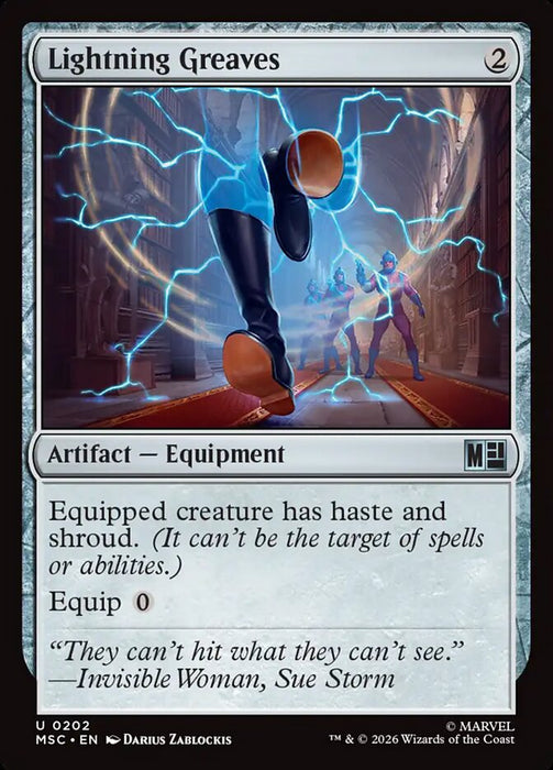 Lightning Greaves - Surge Foil (Foil)