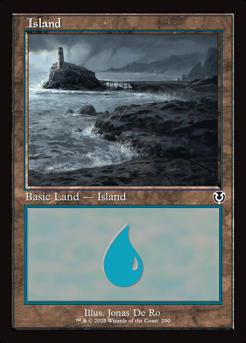Island - Retro Frame