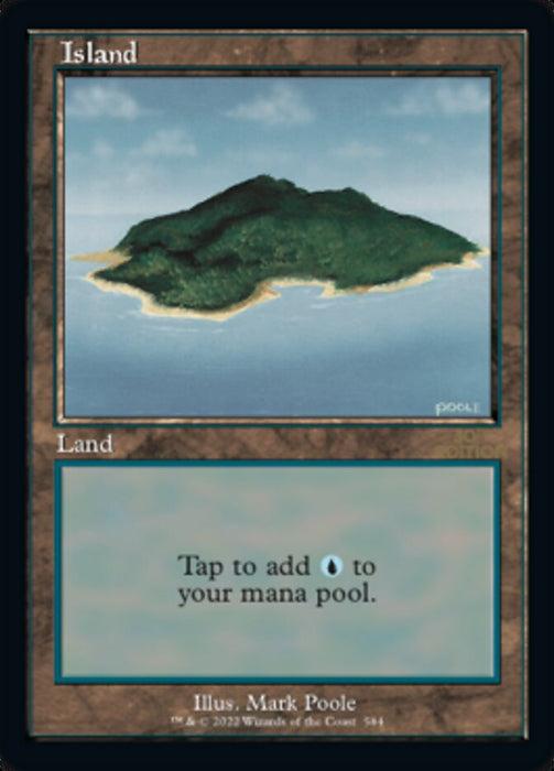 Island - Retro Frame