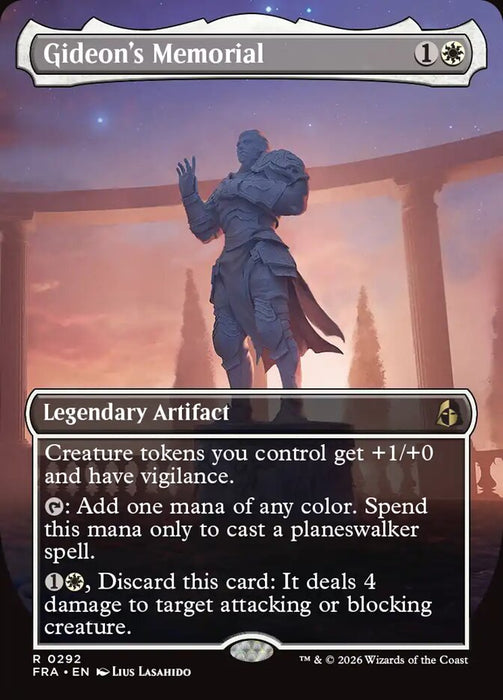 Gideon's Memorial - Borderless