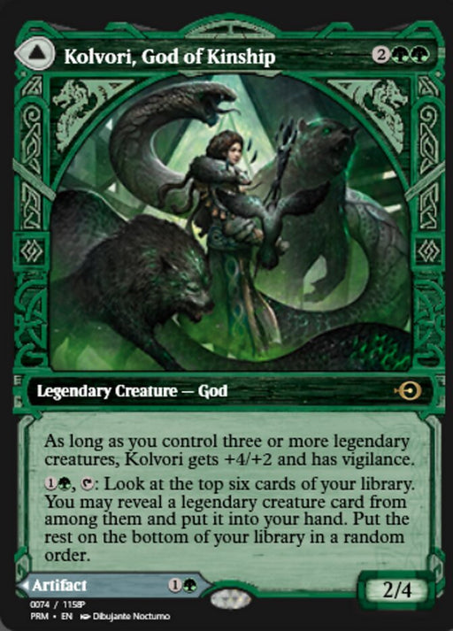 Kolvori, God of Kinship // The Ringhart Crest (Foil)