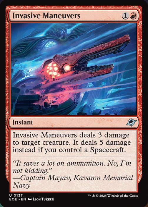 Invasive Maneuvers (Foil)