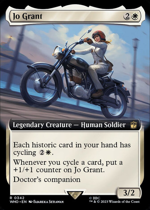 Jo Grant - Extended Art - Legendary (Foil)