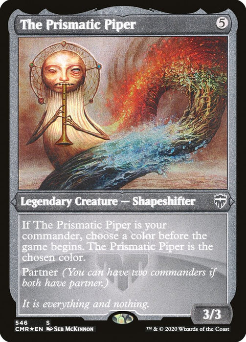 The Prismatic Piper - Etched - Inverted - Legendary - Etched (Foil)