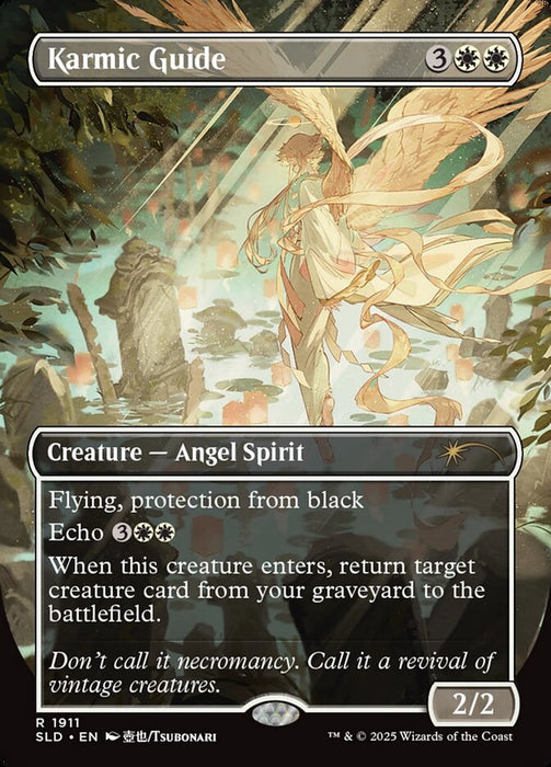Karmic Guide - Borderless - Full Art - Inverted (Foil)