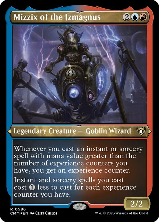 Mizzix of the Izmagnus - Etched - Inverted - Legendary - Etched (Foil)