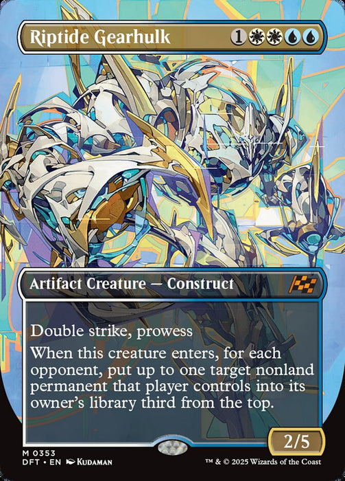 Riptide Gearhulk - Borderless - Inverted