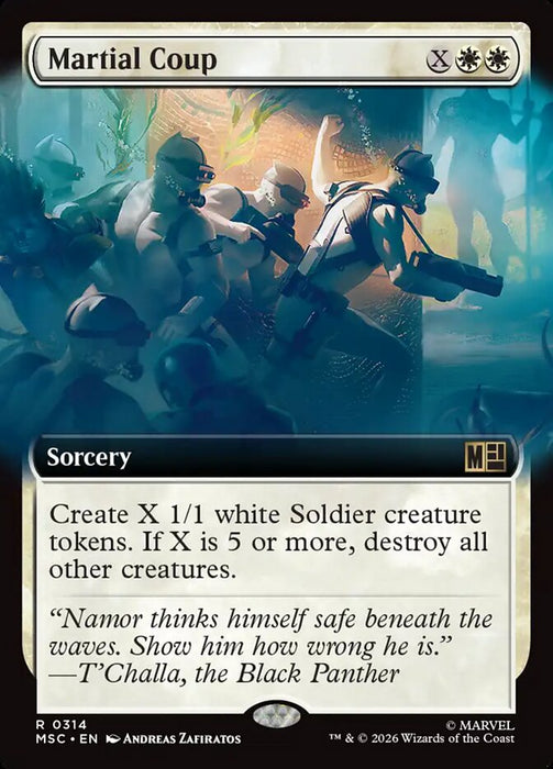Martial Coup - Extended Art