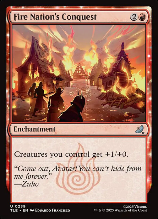 Fire Nation's Conquest - Enchantment (Foil)
