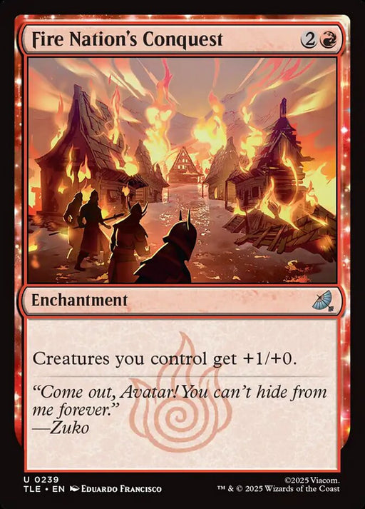 Fire Nation's Conquest - Enchantment (Foil)