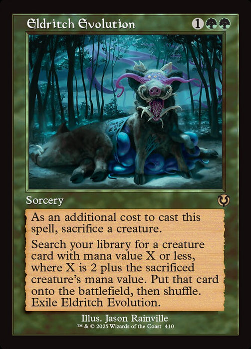 Eldritch Evolution - Retro Frame (Foil)
