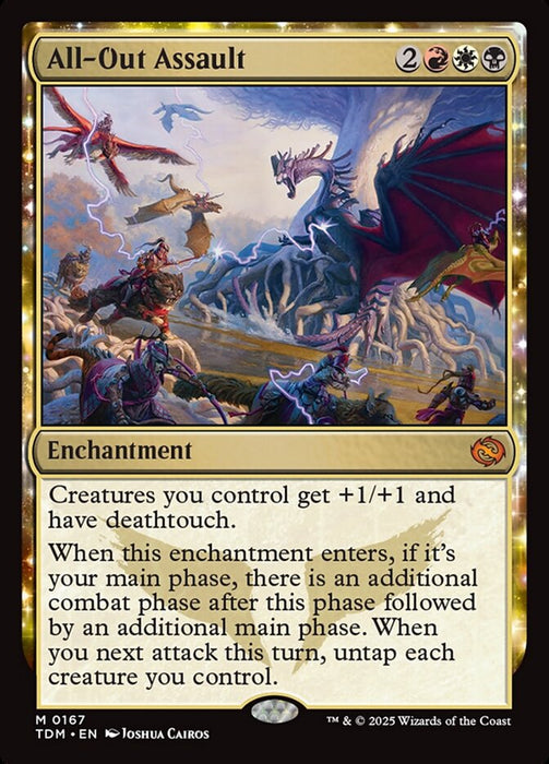 All-Out Assault - Enchantment (Foil)