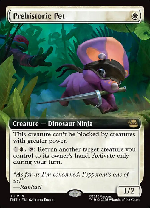 Prehistoric Pet - Extended Art (Foil)