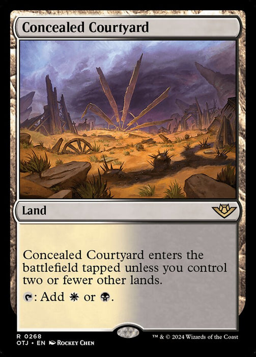 Concealed Courtyard (Foil)