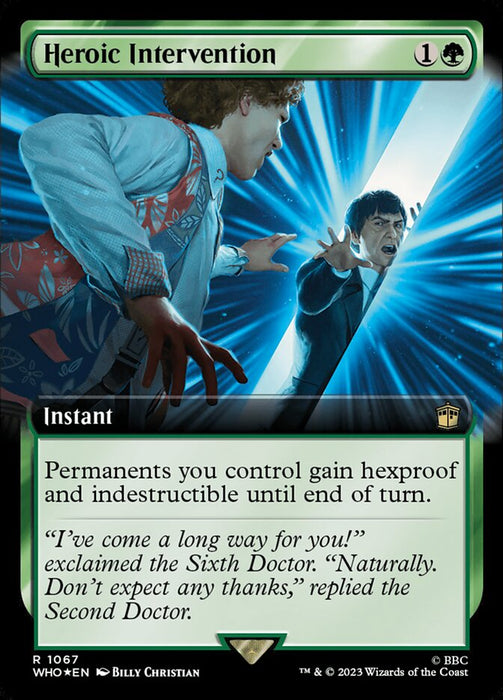 Heroic Intervention - Extended Art - Surge Foil (Foil)