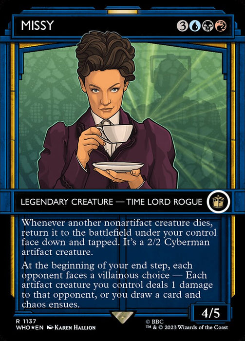 Missy - Borderless - Inverted - Legendary - Showcase - Surge Foil (Foil)