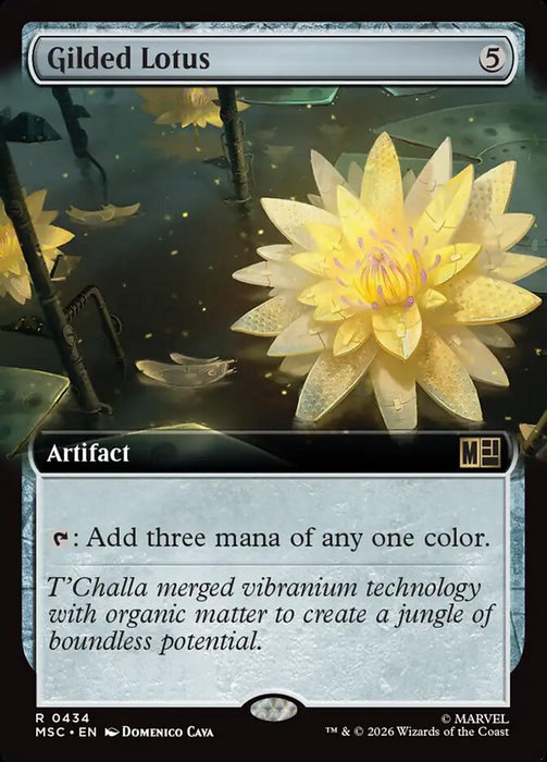 Gilded Lotus - Extended Art