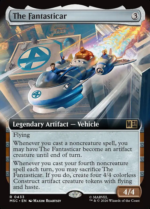 The Fantasticar - Extended Art - Legendary
