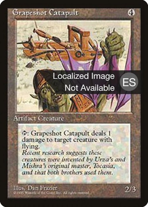 Catapulta de metralla - Grapeshot Catapult