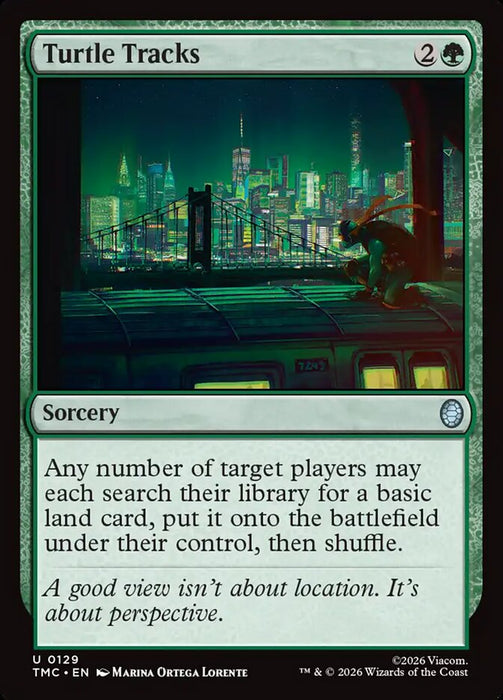 Turtle Tracks (Foil)