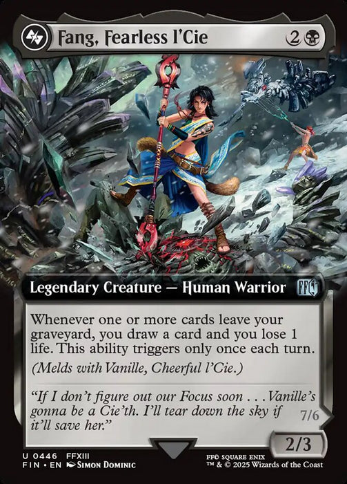 Fang, Fearless l'Cie // Vanille, Cheerful l'Cie - Legendary - Extended Art