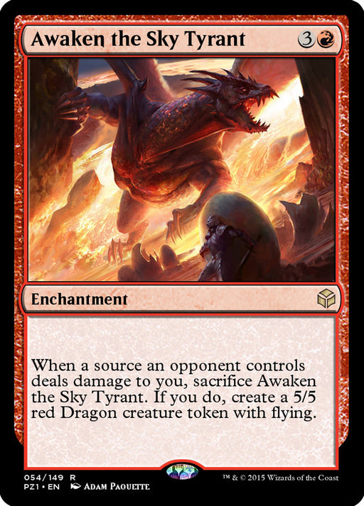 Awaken the Sky Tyrant (Foil)