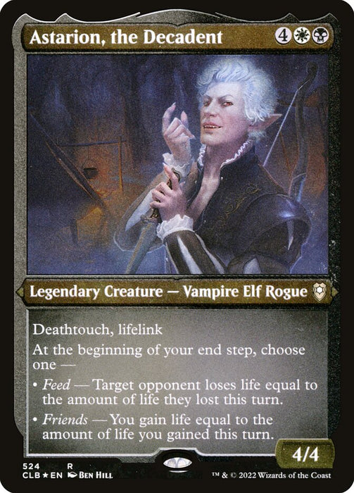 Astarion, the Decadent - Etched - Inverted - Legendary - Etched (Foil)