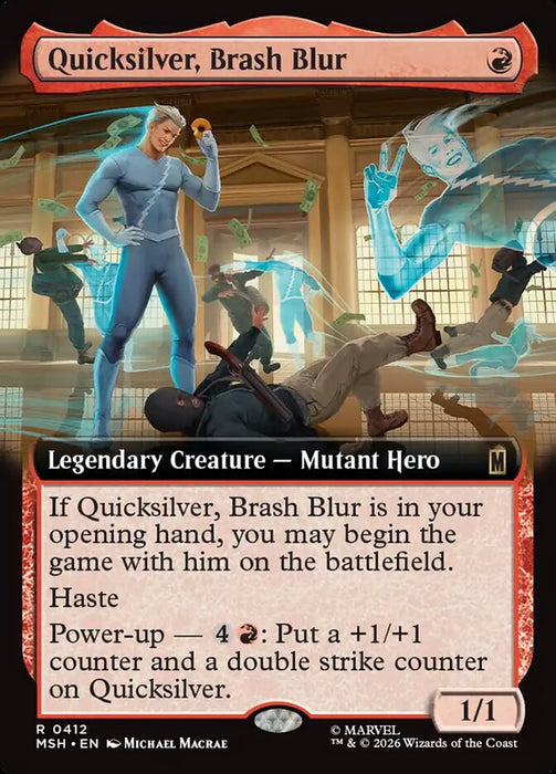 Quicksilver, Brash Blur - Legendary (Foil)