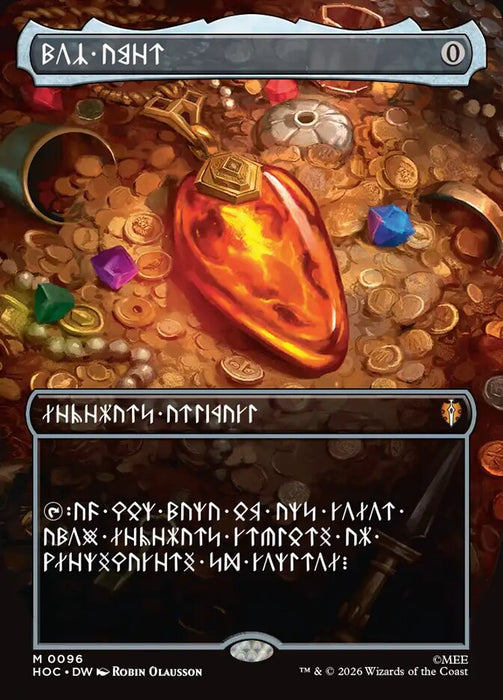 Mox Amber - Borderless (Foil)