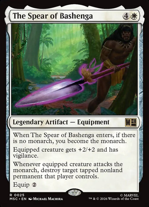 The Spear of Bashenga - Legendary - Surge Foil